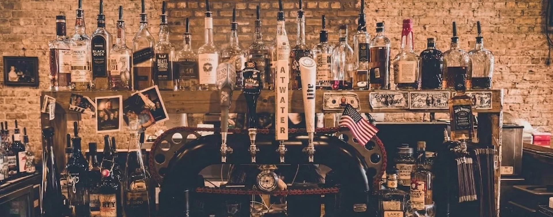 Jack Daniels on tap at Hart's Saloon